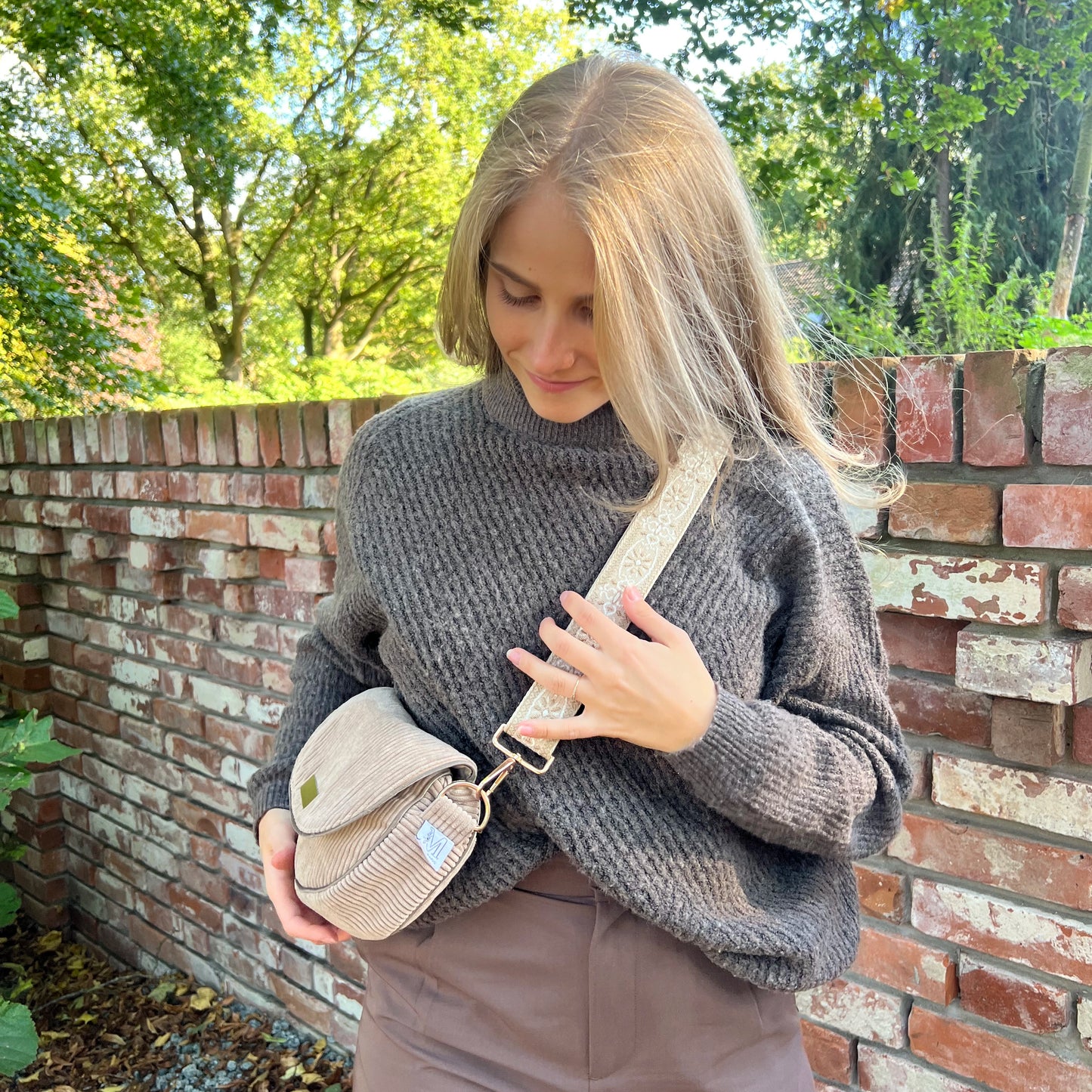 Tasche Majla Hellbraun
