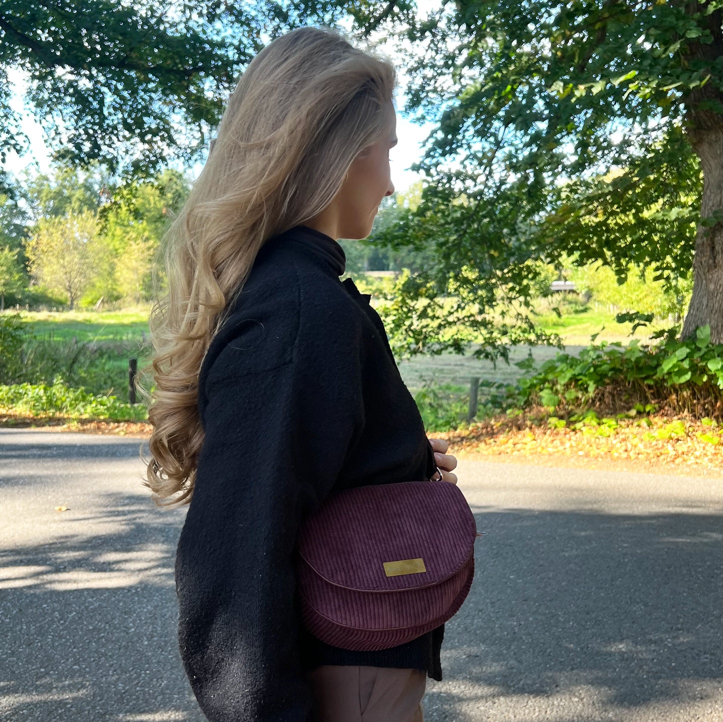 Tasche Majla Weinrot