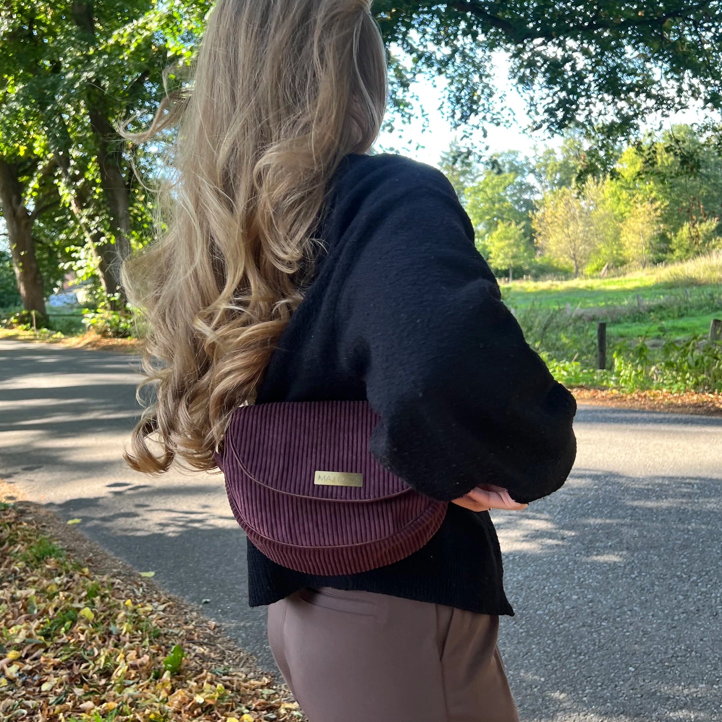 Tasche Majla Weinrot