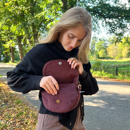 Tasche Majla Weinrot