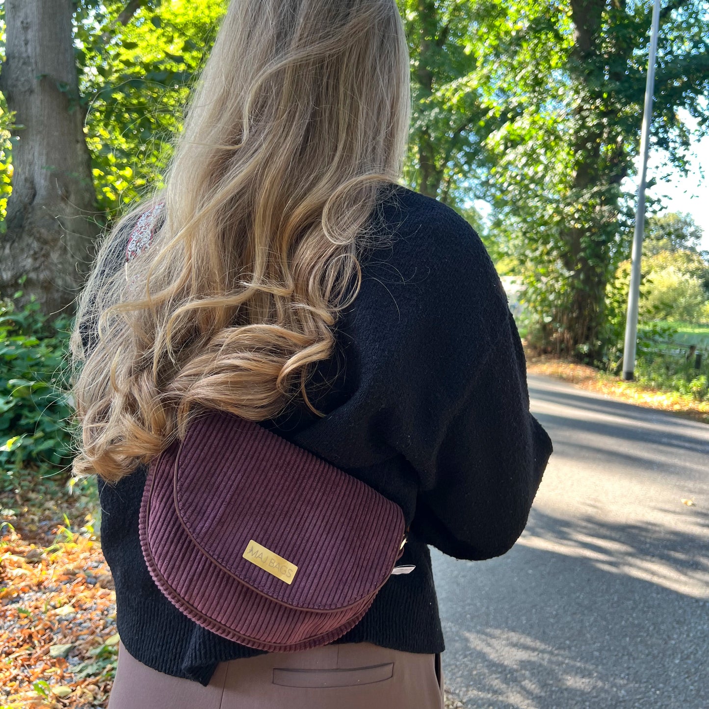 Tasche Majla Weinrot